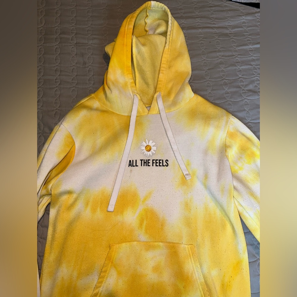Bright Yellow Hoodie